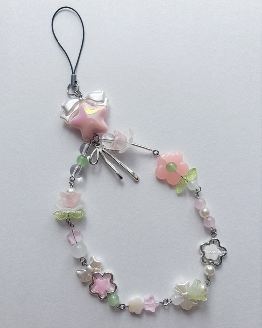 LARGE BEADED PHONE STRAP