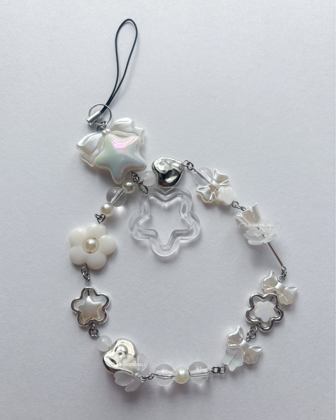 LARGE BEADED PHONE STRAP