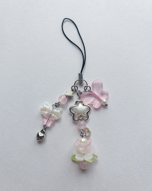 FLORAL PHONE STRAP