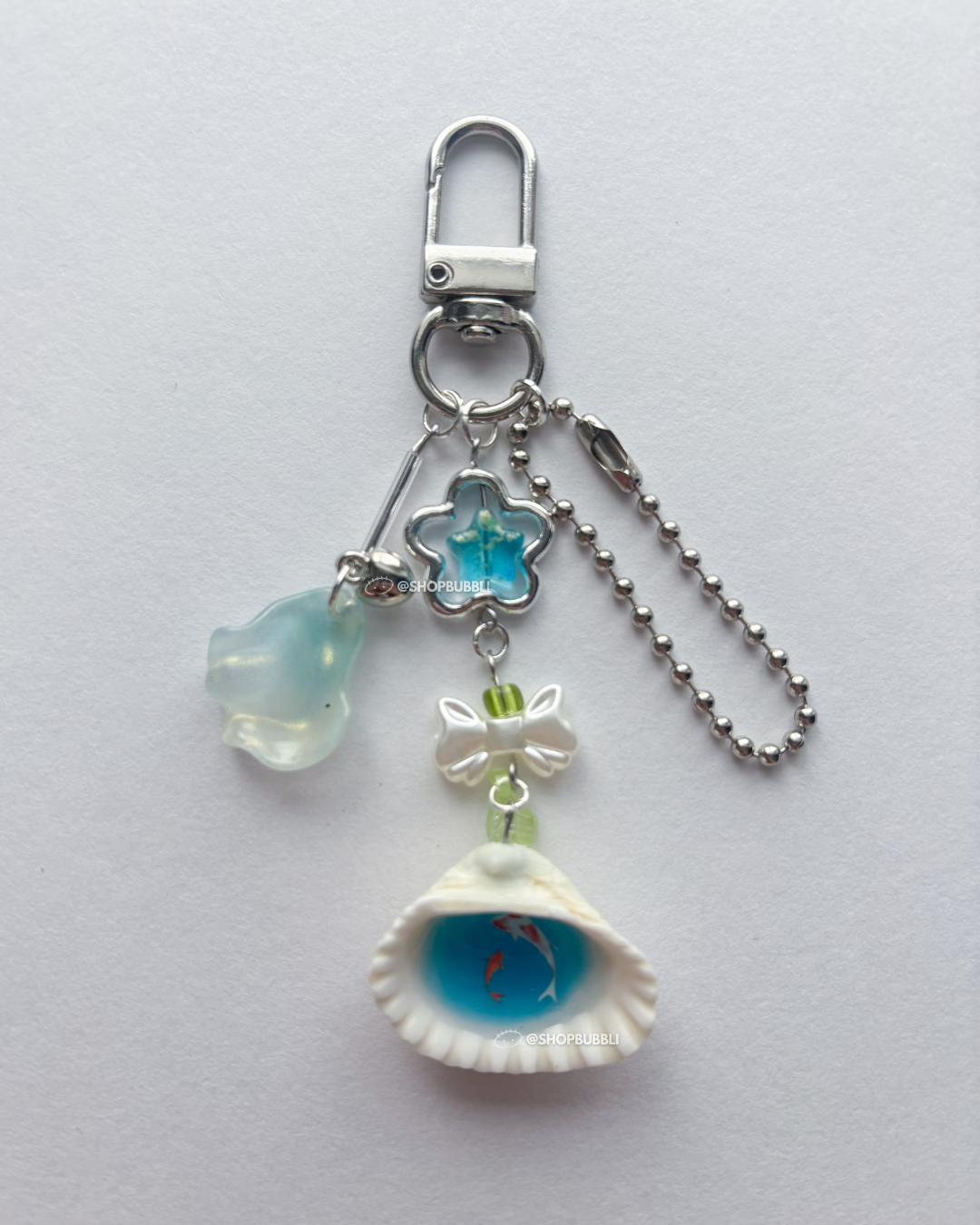 KOIFISH SHELL KEYCHAIN 3