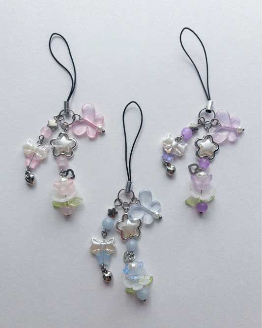 FLORAL PHONE STRAP