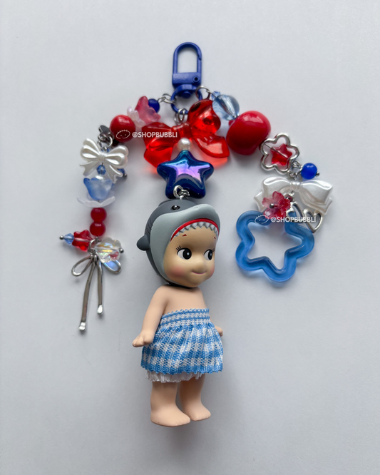 SHARK SONNY ANGEL KEYCHAIN