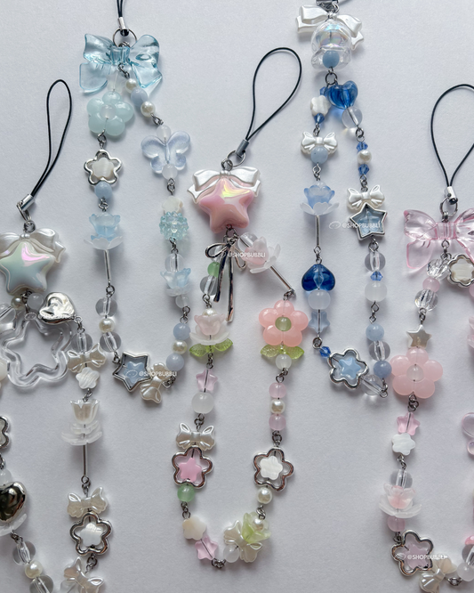 LARGE BEADED PHONE STRAP